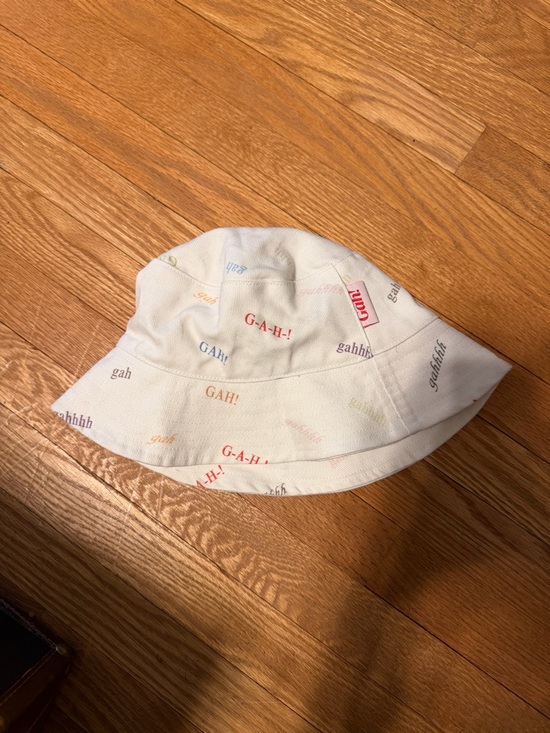 Lisa Says Gah Accessories - Lisa Says Gah White Bucket Hat